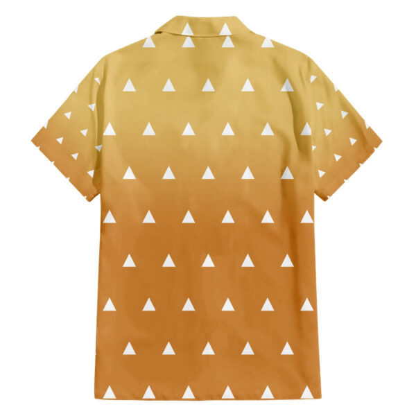 Chemise hawaïenne Zenitsu Motif Design - Maison Otaku – Image 2