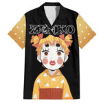Chemise hawaïenne Zenitsu Zenko Demon Slayer Humour – Maison Otaku