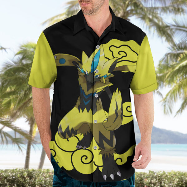 Chemise hawaïenne Zeraora - Maison Otaku – Image 3