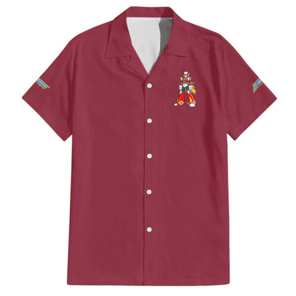 Chemise hawaïenne Zero Mega Man - Maison Otaku