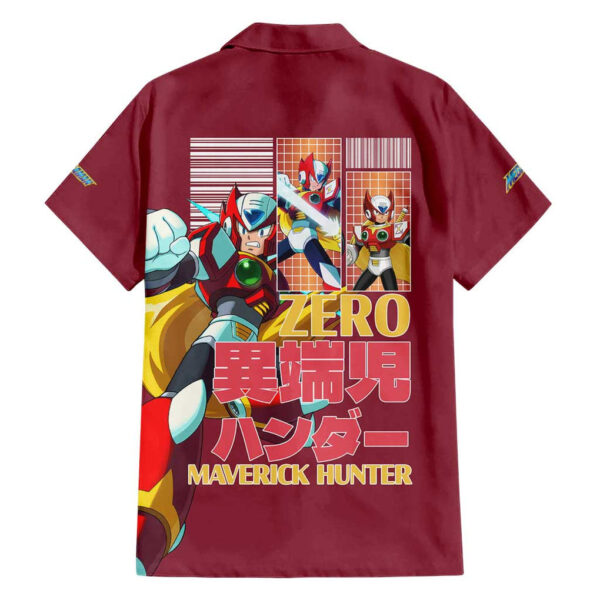 Chemise hawaïenne Zero Mega Man - Maison Otaku – Image 2