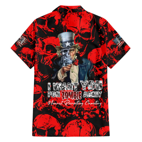 Chemise hawaïenne Zombie Army - Maison Otaku – Image 2