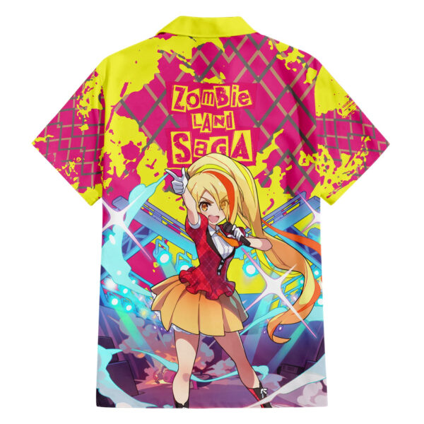 Chemise hawaïenne Zombie Land Saga Saki Nikaido - Maison Otaku – Image 2