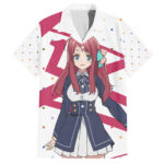Chemise hawaïenne Zombie Land Saga Sakura Minamoto – Maison Otaku