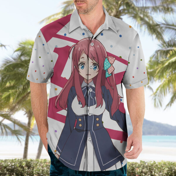 Chemise hawaïenne Zombie Land Saga Sakura Minamoto - Maison Otaku – Image 3