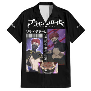 Chemise hawaïenne Zora Ideale Black Clover - Maison Otaku