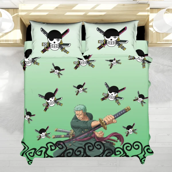 Housse De Couette Zoro One Piece Parure de lit Ensemble De Literie