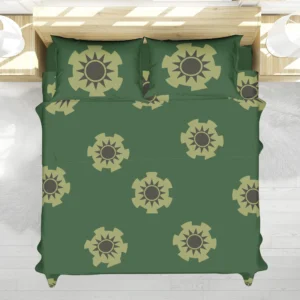 Housse De Couette Zoro Wano One Piece Parure de lit Ensemble De Literie