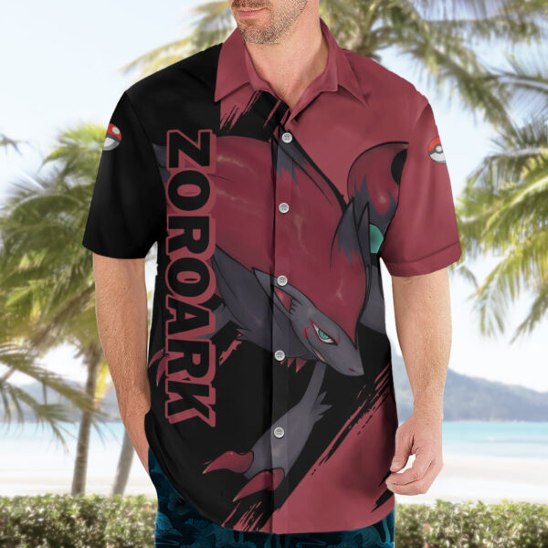 Chemise hawaïenne Zoroark Pokémon - Maison Otaku – Image 3