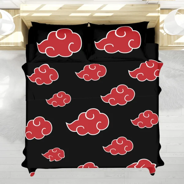 Housse De Couette Akatsuki Parure de lit Ensemble De Literie