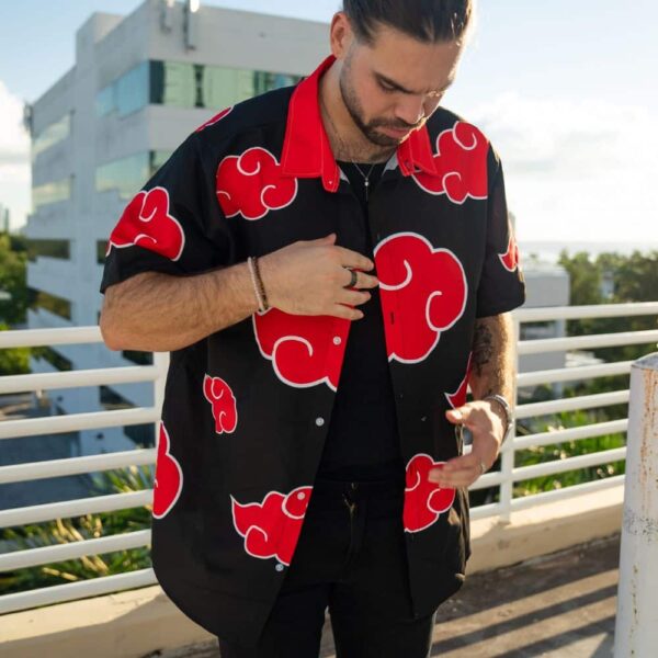 Chemise hawaïenne Akatsuki - Maison Otaku – Image 2