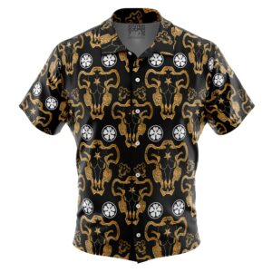 Chemise hawaïenne Black Bulls Black Clover - Maison Otaku