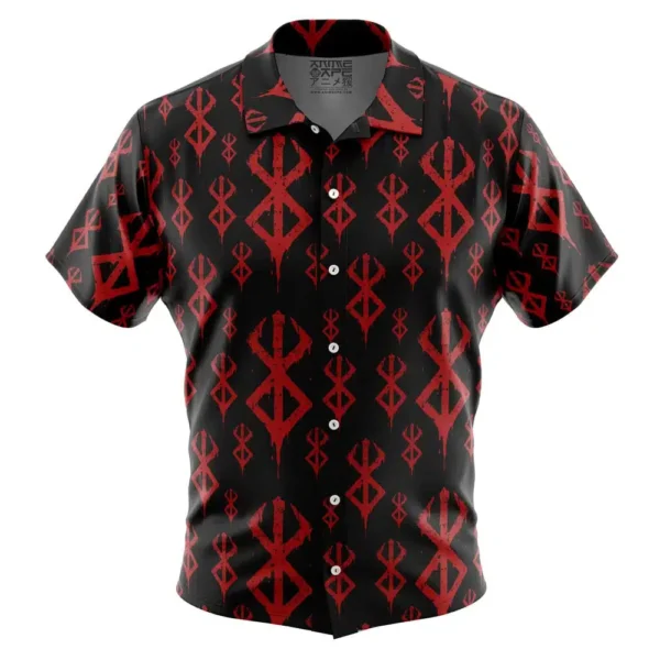 Chemise hawaïenne Marque du Sacrifice Berserk - Maison Otaku