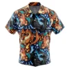 Chemise hawaïenne Motif Dracaufeu Méga Évolution Pokémon - Maison Otaku