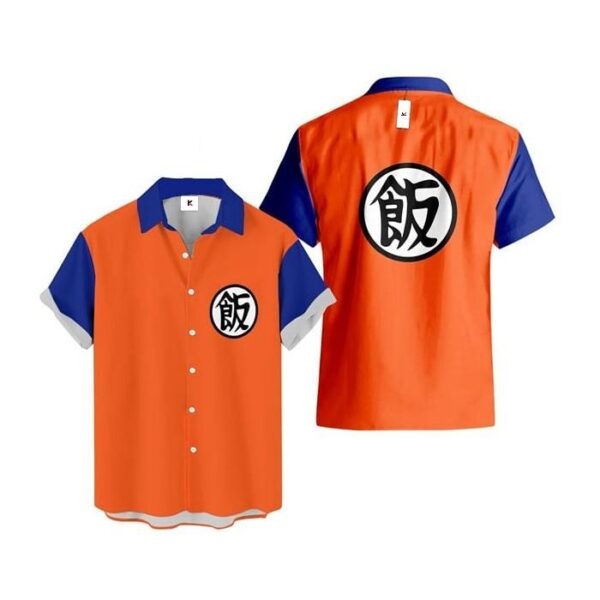 Chemise hawaïenne Dragon Ball Gohan – Costume pour homme & femme - Maison Otaku