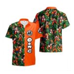 Chemise hawaïenne Dragon Ball Goku – Merch stylé pour fans – Maison Otaku