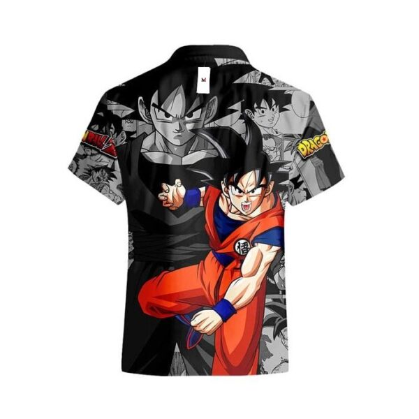 Chemise hawaïenne Dragon Ball Armée du Ruban Rouge - Maison Otaku – Image 3