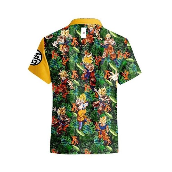 Chemise hawaïenne Dragon Ball Gohan Super Saiyan 02 - Maison Otaku – Image 3