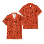 Chemise hawaïenne Dragon Ball Goku Symboles – Maison Otaku