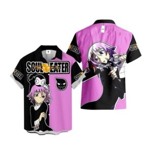 Chemise hawaïenne Fate Gorgon – Style insulaire coloré - Maison Otaku