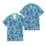 Chemise hawaïenne Pokémon Amphinobi – Merch stylé – Maison Otaku