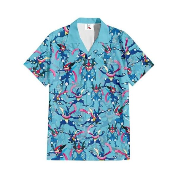 Chemise hawaïenne Pokémon Amphinobi – Merch stylé - Maison Otaku – Image 2