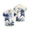 Chemise hawaïenne Pokémon Amphinobi Vague de Kanagawa - Maison Otaku