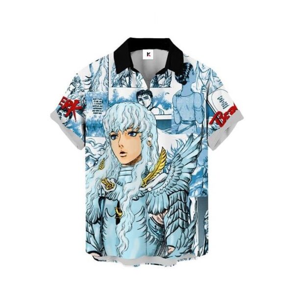 Chemise hawaïenne Berserk Griffith – Design tropical stylé - Maison Otaku – Image 2