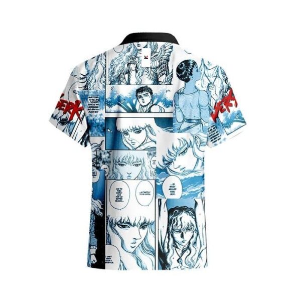 Chemise hawaïenne Berserk Griffith – Design tropical stylé - Maison Otaku – Image 3