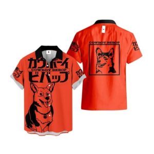 Chemise hawaïenne Cowboy Bebop - Maison Otaku