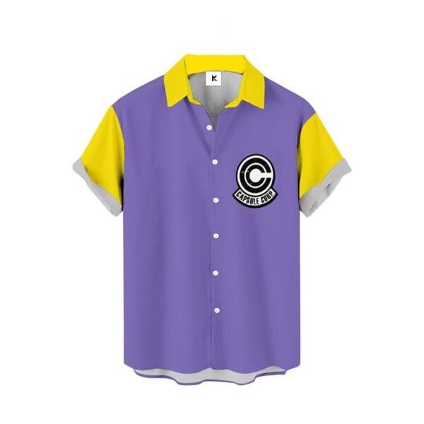 Chemise hawaïenne Trunks Dragon Ball – Tenue costume tropical - Maison Otaku – Image 2