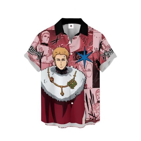 Chemise hawaïenne Black Clover Julius Novachrono - Maison Otaku – Image 2