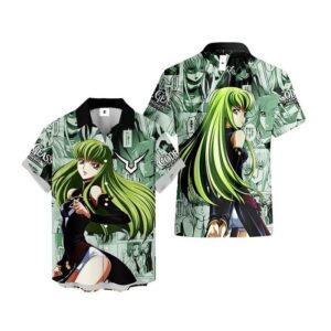 Chemise hawaïenne Code Gease - Maison Otaku