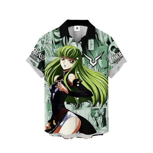 Chemise hawaïenne Code Gease - Maison Otaku – Image 2