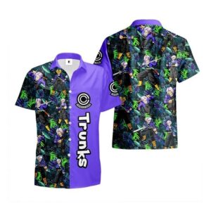 Chemise hawaïenne Dragon Ball Trunks - Maison Otaku