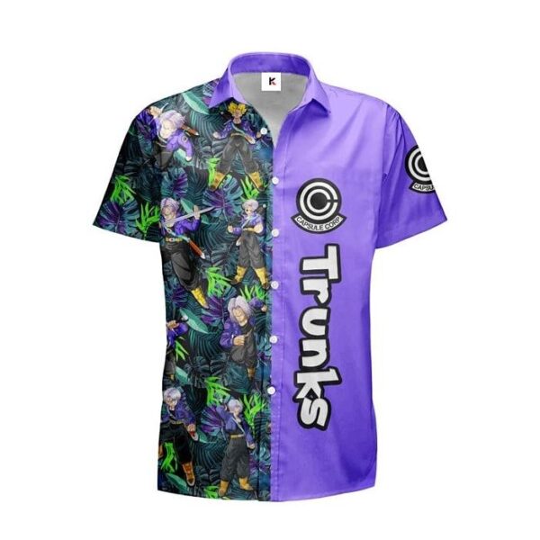 Chemise hawaïenne Dragon Ball Trunks - Maison Otaku – Image 2