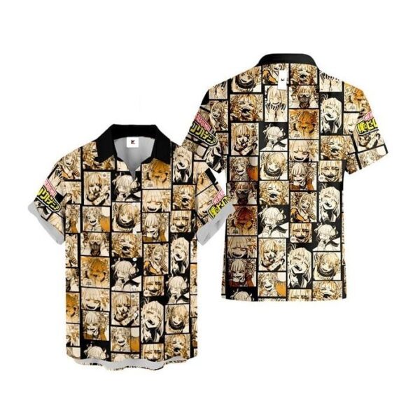 Chemise hawaïenne My Hero Academia Himiko Toga 02 - Maison Otaku