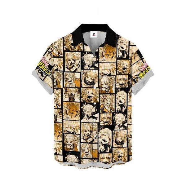 Chemise hawaïenne My Hero Academia Himiko Toga 02 - Maison Otaku – Image 2
