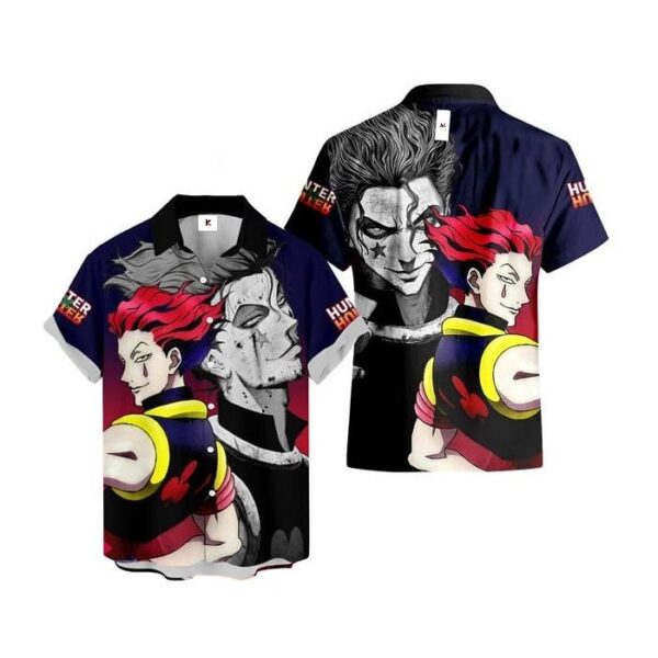 Chemise hawaïenne Hunter x Hunter Hisoka - Maison Otaku