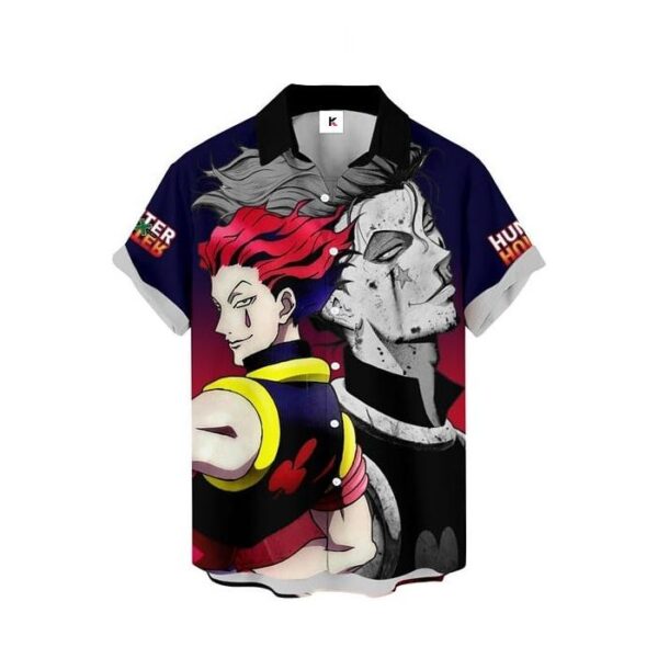 Chemise hawaïenne Hunter x Hunter Hisoka - Maison Otaku – Image 2