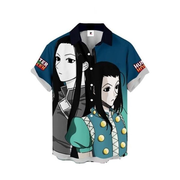 Chemise hawaïenne Hunter x Hunter Illumi Zoldyck - Maison Otaku – Image 2
