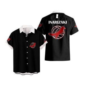 Chemise hawaïenne Haikyuu!! Inarizaki Uniforme - Maison Otaku