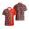 Chemise hawaïenne Pokémon Félinferno - Maison Otaku