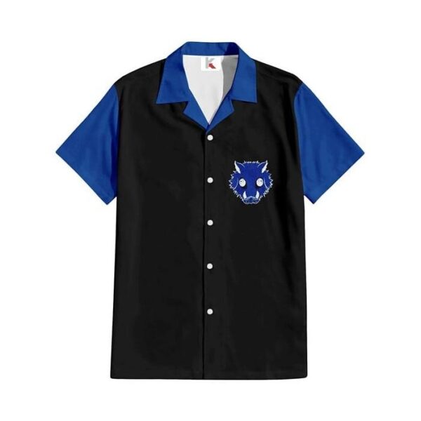 Chemise hawaïenne Demon Slayer Inosuke 03 - Maison Otaku – Image 2