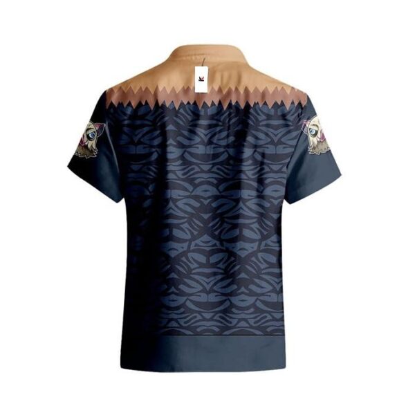 Chemise hawaïenne Demon Slayer Inosuke 02 - Maison Otaku – Image 3