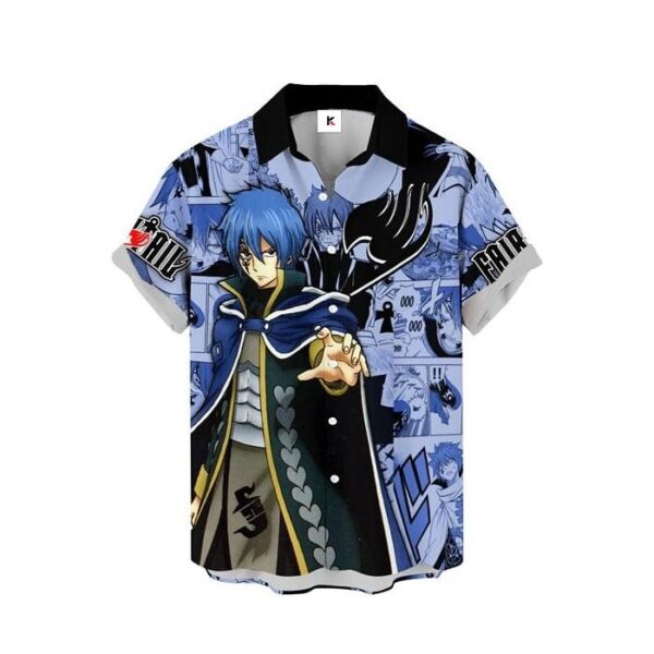 Chemise hawaïenne Fairy Tail Jellal Fernandes - Maison Otaku – Image 2