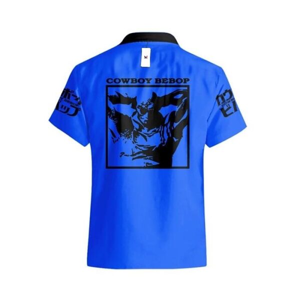 Chemise hawaïenne Cowboy Bebop Jet Black - Maison Otaku – Image 3