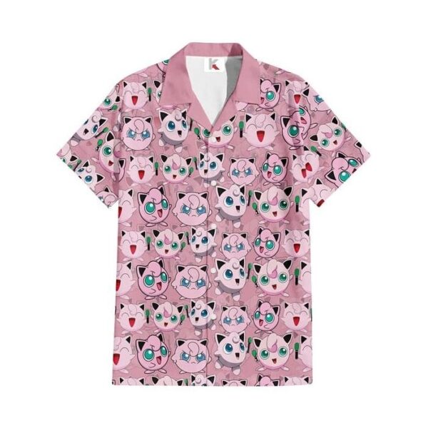 Chemise hawaïenne Pokémon Rondoudou 02 - Maison Otaku – Image 2