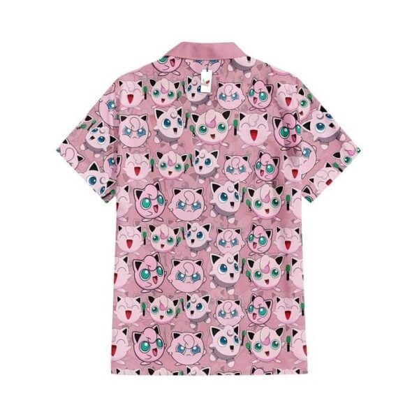 Chemise hawaïenne Pokémon Mimikyu Vague de Kanagawa - Maison Otaku – Image 3