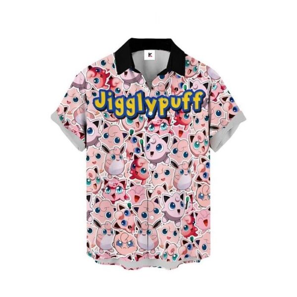 Chemise hawaïenne Pokémon Rondoudou 03 - Maison Otaku – Image 2